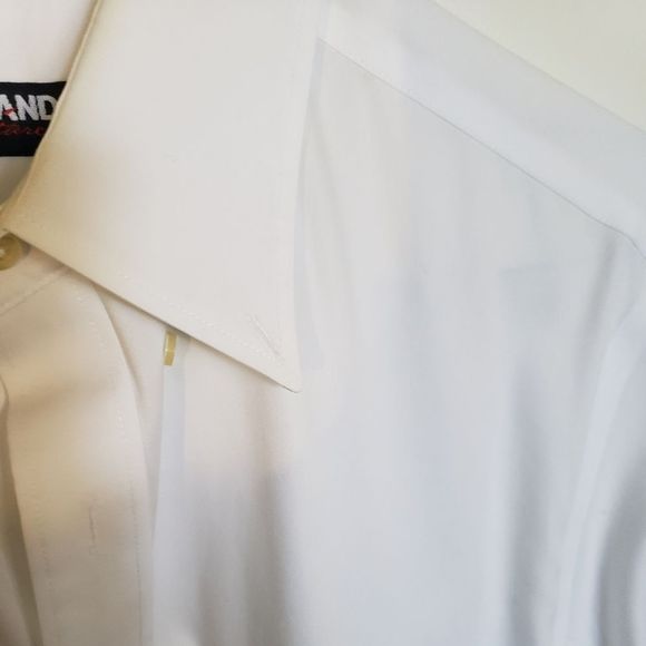 CT1059a Men's White Kirkland Shirt 16-34 - Picture 4 of 4